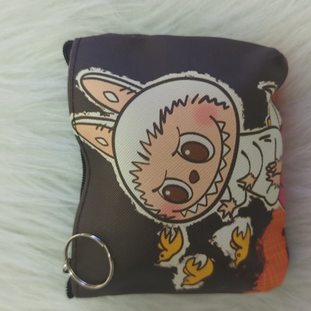 Coin Purse Accessory Bag Pouch With Keyring